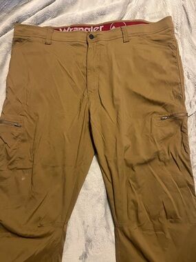 Wrangler Carhartt-Style Tan Work Cargo Pants